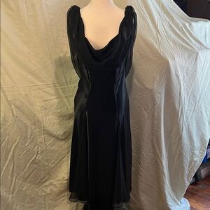 Chic Black Backless Dress